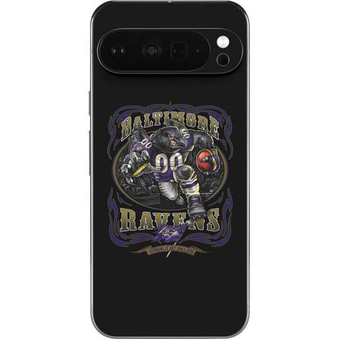 Liquid Blue NFL Baltimore Ravens Running Back Pixel 9 Pro XL Skin